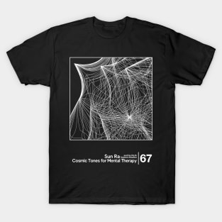 Sun Ra - Cosmic Tones / Minimal Style Graphic Artwork Design T-Shirt